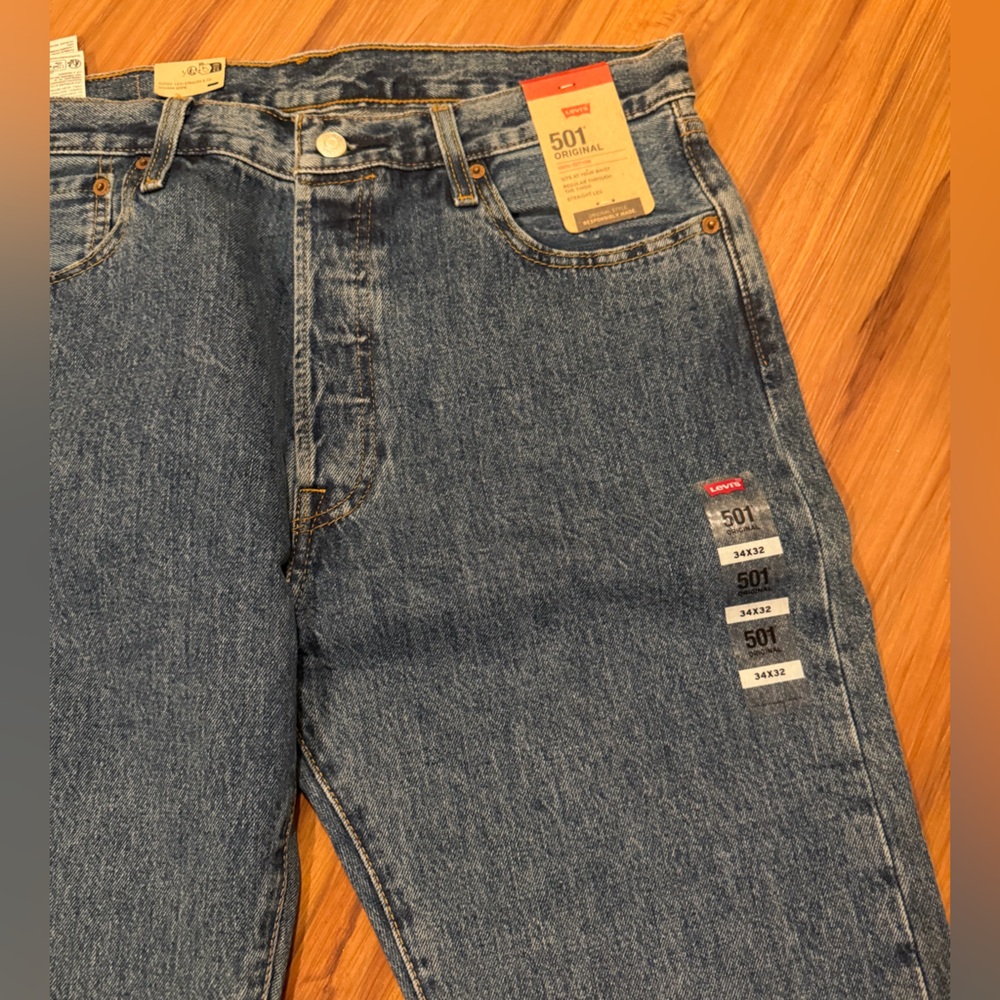 Levi's Men's Classic Indigo Straight Jeans